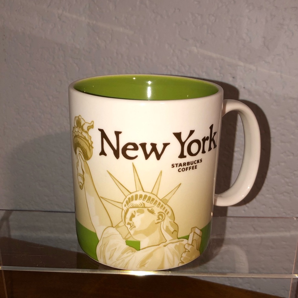 Starbucks Coffee New York Mug Cup Collector Series 2009 16 oz